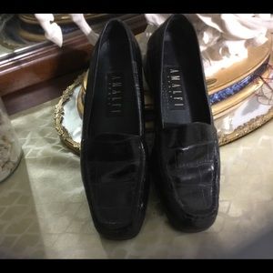 New Amalfi Italy Leather Black Shoes